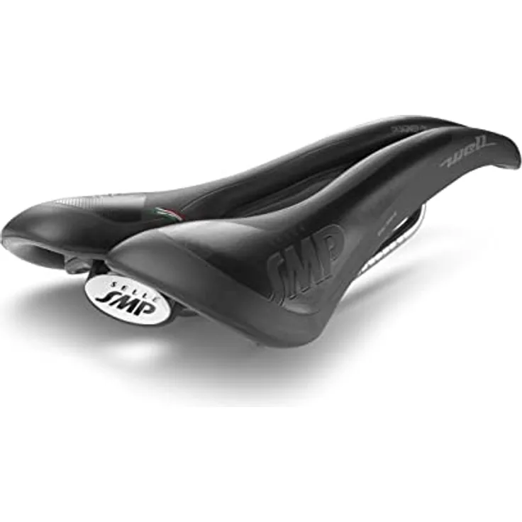 Selle Smp Well Gel, Velosattel mit optimierter Druckverteilung und anatomischem Design, vielseitig einsetzbar für Rennräder und Mountainbikes, 350 g