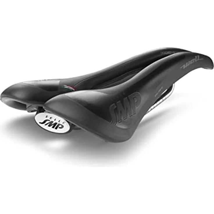 Selle Smp Well Gel, Velosattel mit optimierter Druckverteilung und anatomischem Design, vielseitig einsetzbar für Rennräder und Mountainbikes, 350 g – Bild 1