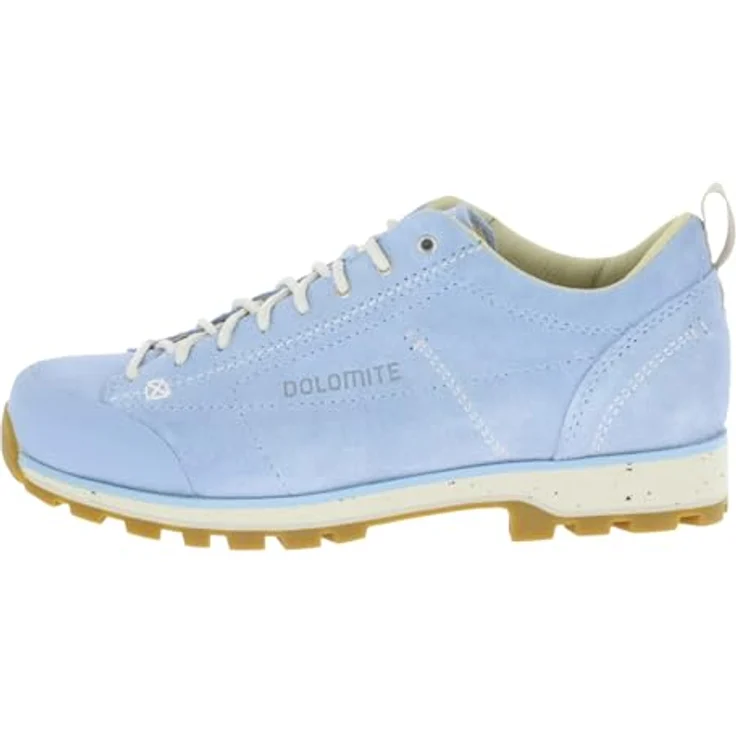 Dolomite Cinquantaquattro Low Evo Ws, Damen Freizeitschuhe aus Veloursleder, light blue, EU 40 2/3 – Bild 4
