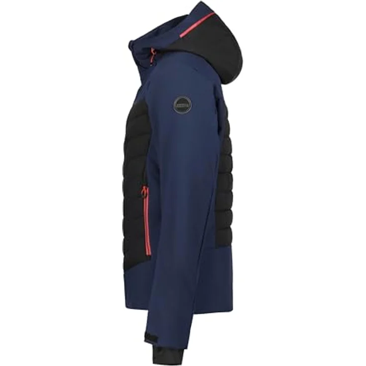 Icepeak Fremont Skijacke, Softshell in Dunkelblau, wasserabweisend und winddicht, Größe 54 – Bild 5