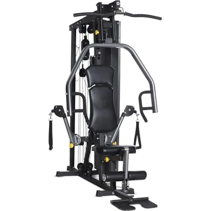 HORIZON Fitness Kraftstation Torus 3, Robuste Rahmenkonstruktion, Mattschwarze Pulverbeschichtung