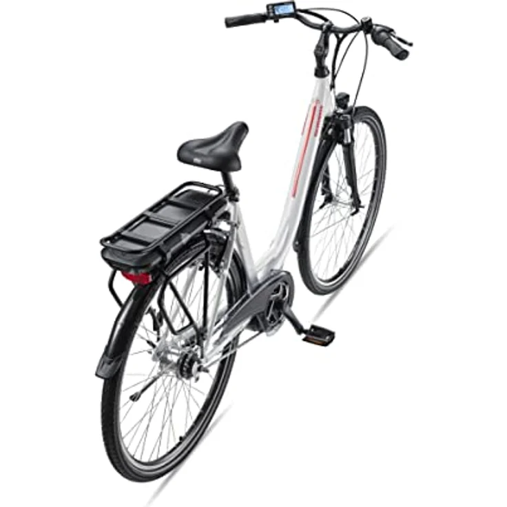 TELEFUNKEN E-Bike Damen 28 Zoll, Elektrofahrrad Alu mit 7-Gang Shimano Nabenschaltung - Pedelec Citybike, Mittelmotor 250W & 13Ah / 36V Lithium-Ionen-Akku, RC890 Multitalent – Bild 3