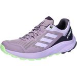 Adidas Terrex Trailrider, Damen Trail Laufschuhe mit hervorragender Traktion, flieder, Schuhgröße 39 1/3 EU