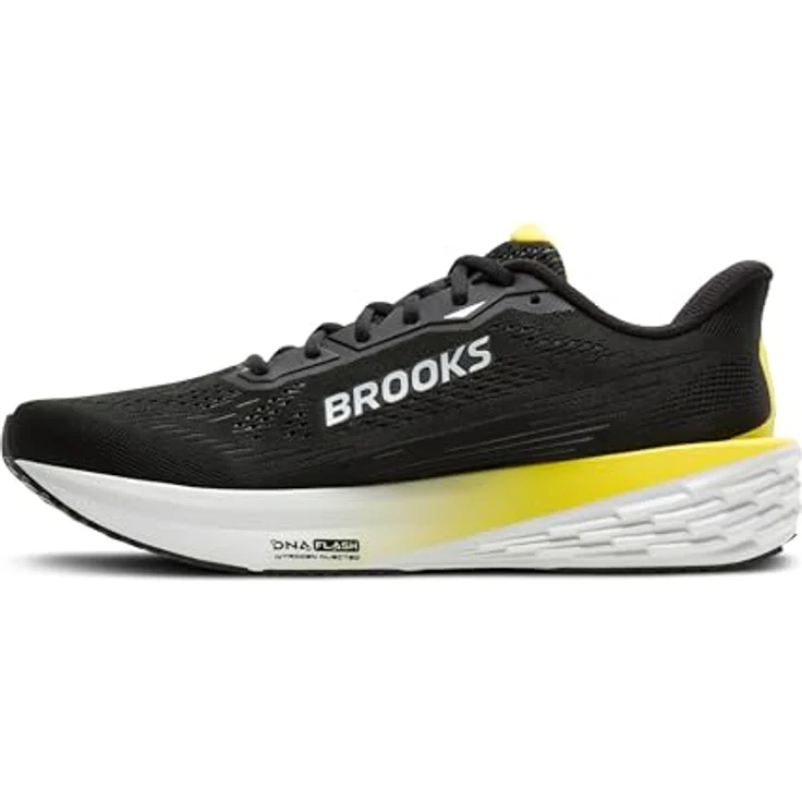 Brooks Launch 12 Laufschuhe Herren, leichte Wettkampfschuhe mit DNA FLASH-Dämpfung, atmungsaktivem Mesh-Obermaterial, normaler Schuhweite, 8 mm Sprengung, neutraler Pronation – Bild 5