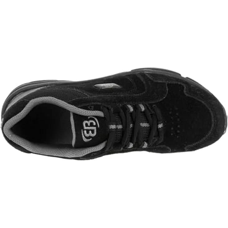 Brütting Unisex Laufschuhe, Schnürschuhe aus Synthetikmaterial, Größe 43, Schwarz, flacher Absatz 2 cm – Bild 5