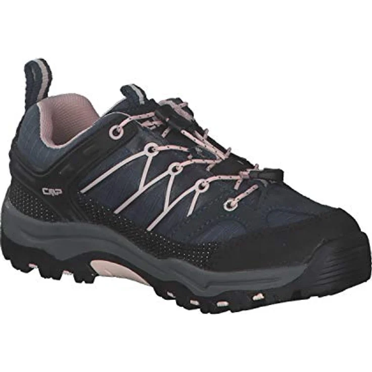 CMP Rigel Low WP, wasserdichter Mädchen Wanderschuh für Trekking, Größe 31, navyblau/rose – Bild 9