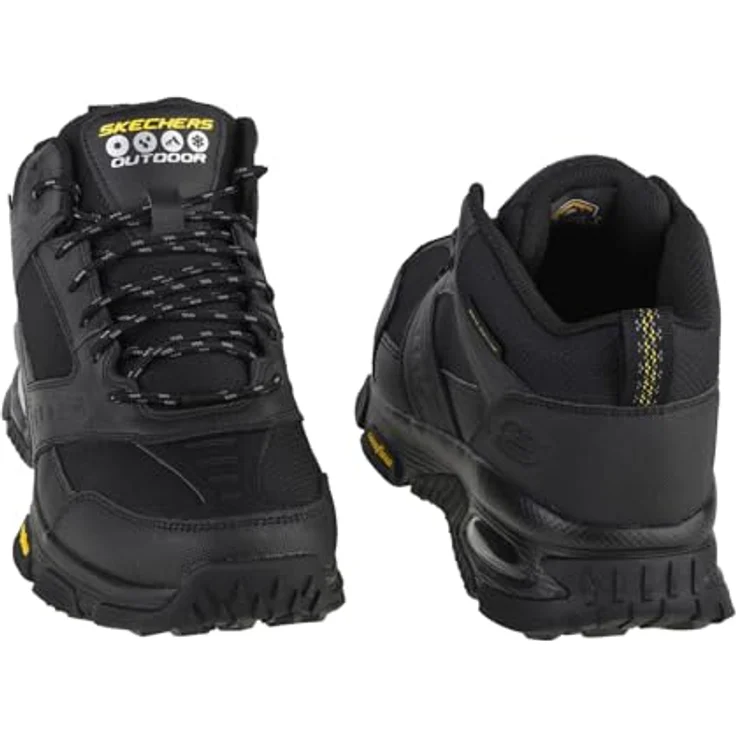 Skechers SKECH-AIR ENVOY - BULLDOZER, Herren Wanderschuhe, wasserabweisend, mit Memory-Foam, Schwarz, Größe 43 – Bild 6