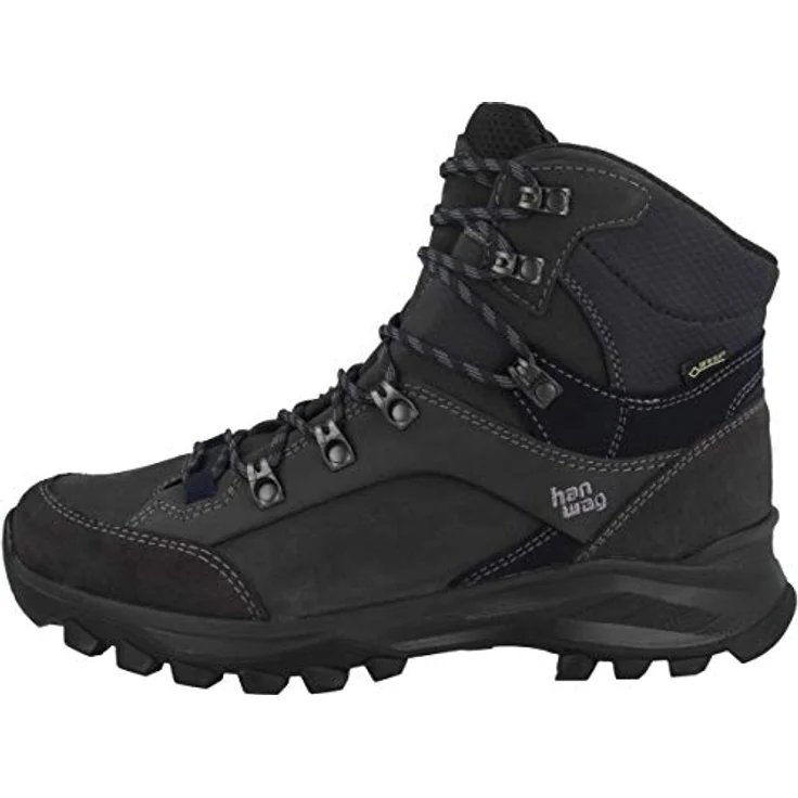 HANWAG Banks GTX, Wanderschuhe Herren aus Nubukleder, wasserdicht, blau, Größe 43 – Bild 1