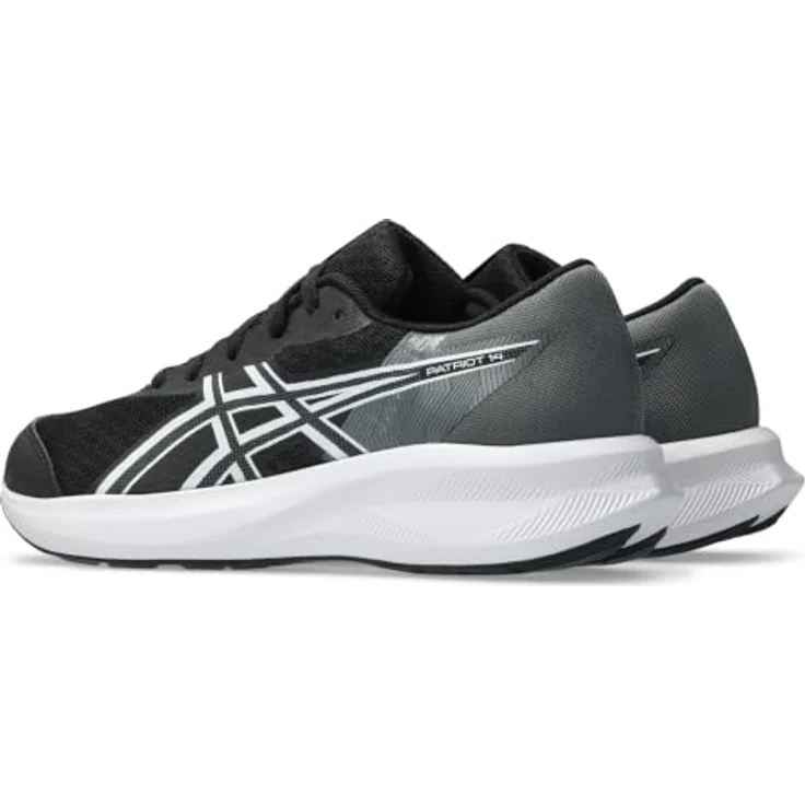 Asics 1014A392-002, Neutrale Laufschuhe für Kinder mit atmungsaktivem Mesh-Obermaterial, griffiger Gummi-Außensohle, schwarz – Bild 8