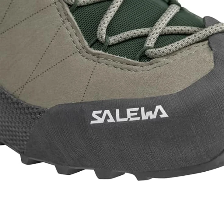 Salewa Wildfire Leather 2 GORE-TEX, Damen Wanderschuhe mit 360°-Rand und POMOCA® Außensohle, grau, Größe 39 – Bild 8