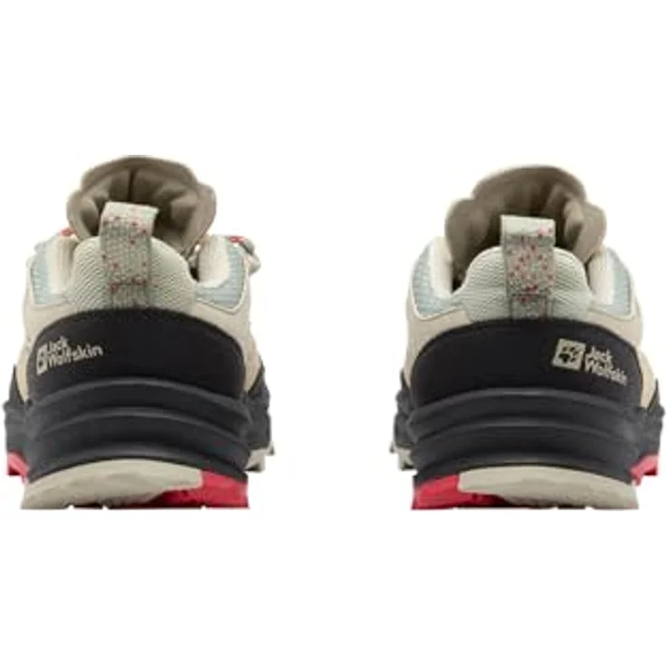 Jack Wolfskin CYROX TEXAPORE LOW W, wasserdichter Wanderschuh aus recyceltem Material mit dämpfender EVA-Mittelsohle und VIBRAM-Außensohle, schwarz – Bild 5