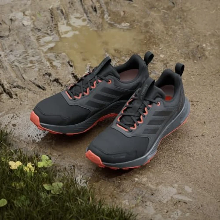 adidas TRACEFINDER JR9134, Laufschuhe für Herren, Größe 44, schwarz (CBLACK2/CBLACK/SEIMOR), atmungsaktiv, mit Lightmotion-Dämpfung – Bild 9