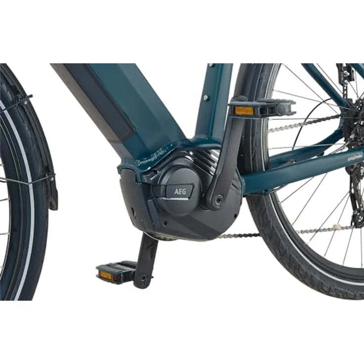 Prophete Entdecker 3.0 Trekking E-Bike, 28 Zoll, 360 Wh, integrierter Akku, Mittelmotor, 9-Gang Kettenschaltung, hydraulische Scheibenbremsen, Rahmenhöhe 50 cm – Bild 4