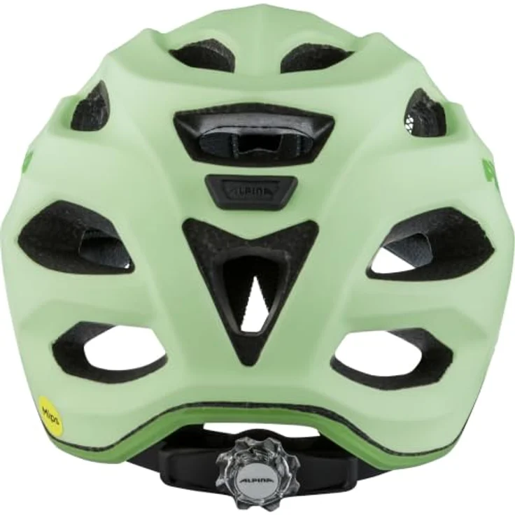 Alpina APAX JR. MIPS, Kinder Fahrradhelm, optimaler Schutz im Gelände, Green Apple matt, 51-56 – Bild 4