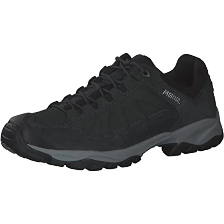 Meindl Nebraska Wanderschuh, leichter Outdoor-Boots aus robustem Nubukleder in Braun, mit griffiger Laufsohle und Air Active-Fußbett – Bild 1