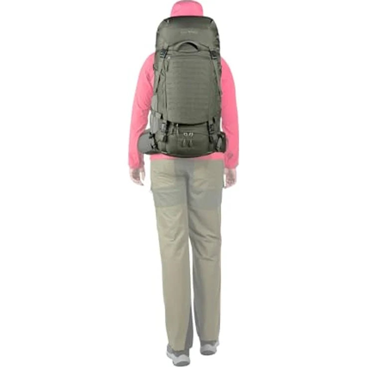 Tatonka Pyrox Wanderrucksack, 70 cm, stone grey olive, 100% Polyamid, kompakte Maße 29 cm x 22 cm – Bild 8