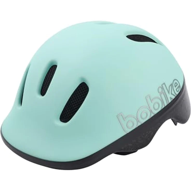 Bobike Fahrradhelm GO für Babys, verstellbar Größe XXS (44–48 cm) in Marshmallow Mint mit Belüftungsöffnungen und Insektennetz – Bild 1