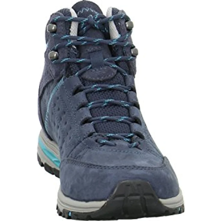 Meindl Damen Wanderschuhe, Outdoorschuhe aus hochwertigem Leder, Größe 41.5, blau – Bild 7