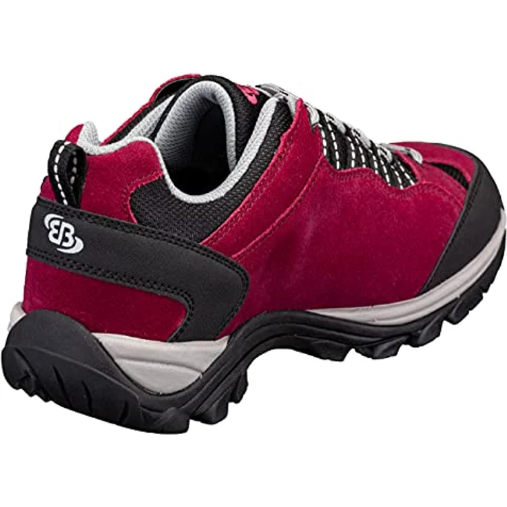 BRÜTTING Mount Bona Low, Outdoorschuh für Damen und Herren mit Veloursleder-Obermaterial, wasserdichter Comfortex-Membrane und rutschfester Vibram-Laufsohle – Bild 4