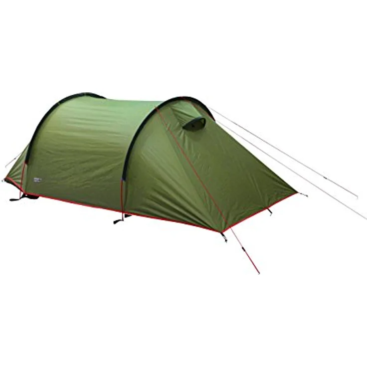 High Peak Leichtgewicht Zelt Kite 3, Tunnelzelt für 3 Personen, nur 3,3 kg, 3000 mm wasserdicht, Wetterschutz Eingang, kleines Packmaß – Bild 4