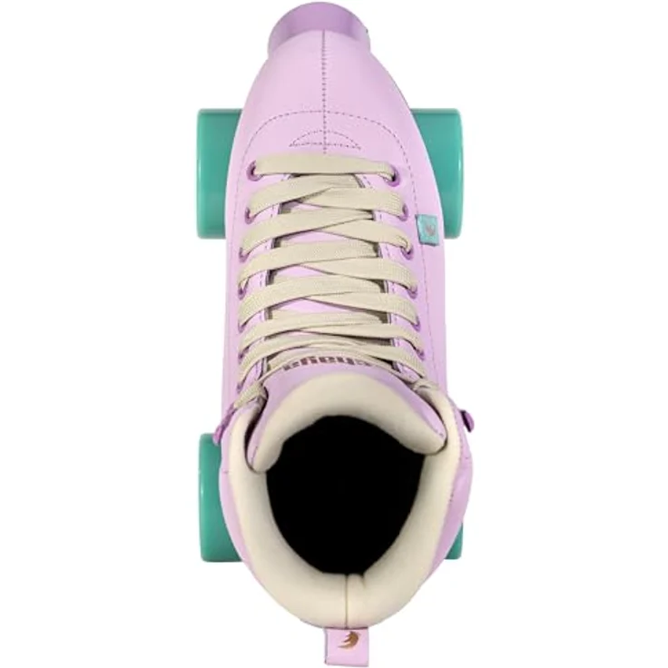 Chaya Quad Rollschuhe Melrose Lavender, Retro-Stil, vegan-freundlich, fiberglasverstärkte Verbundplatte, 61mm/78A Okto-Propel Außenräder, ABEC-7 Lager, Größe 42 – Bild 5