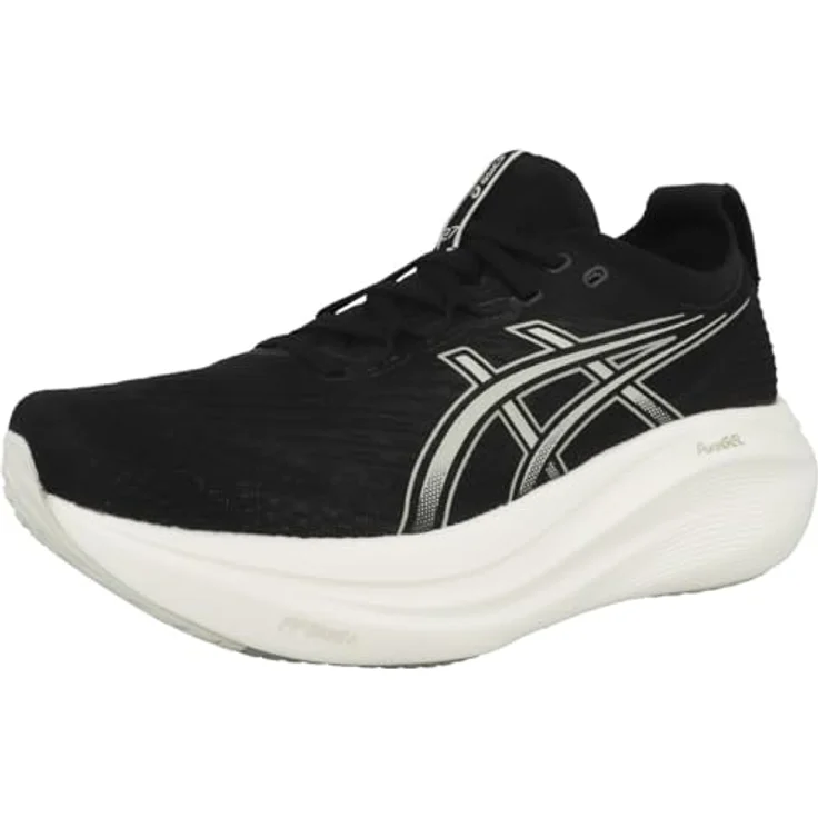 ASICS Performance Gel-Nimbus 27, Damen Laufschuhe mit Gel-Technologie und FlyteFoam, Schwarz, Größe 40.5 – Bild 4