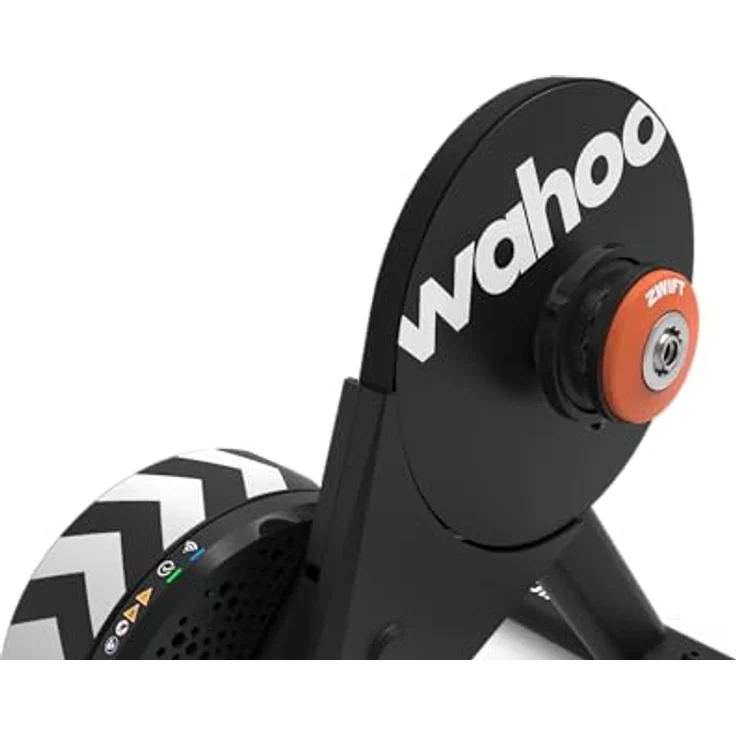 Wahoo Fitness KICKR CORE 2 ZWIFT COG and Click, Ergometer mit WLAN-Konnektivität und virtuellem Schalten, Orange, 3. Generation – Bild 4