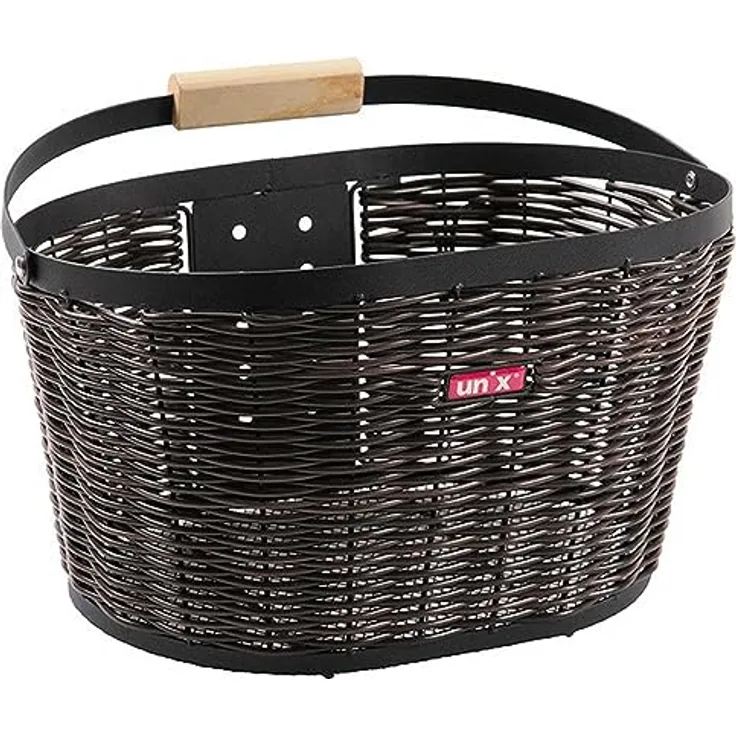 Unix VR-Korb Brando Befestigung, KlickFix System, schwarz/braun