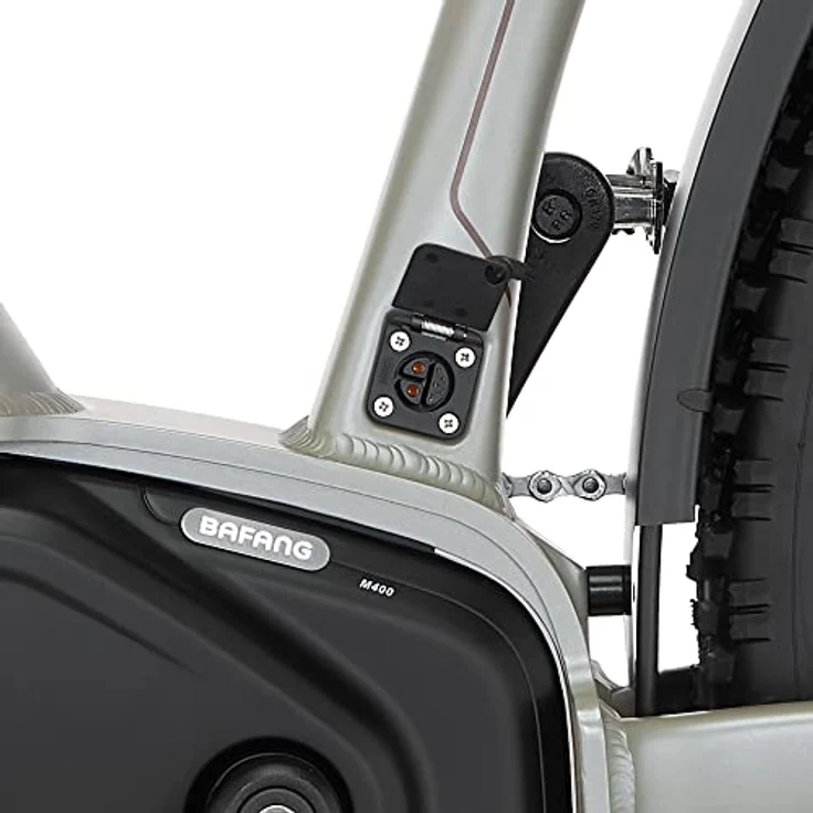 Fischer E-Bike ATB TERRA 4.0i, Elektrofahrrad für Damen und Herren, RH 55 cm, Mittelmotor 80 Nm, 36 V Akku, grau – Bild 4