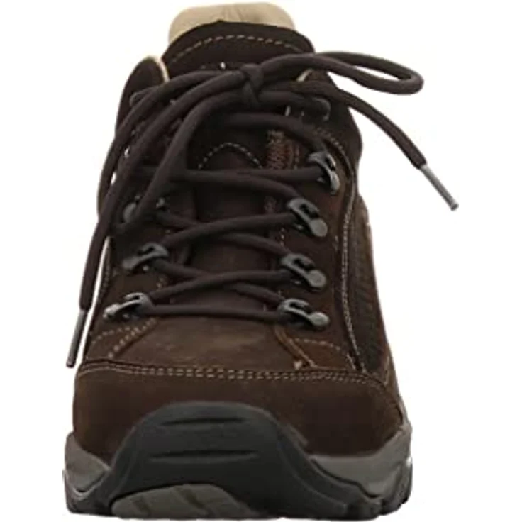 Meindl Atlanta GTX, Wanderhalbschuhe aus Nubuk- und Veloursleder, wasserfest, mahagoni, UK 11 - EU 46 – Bild 4