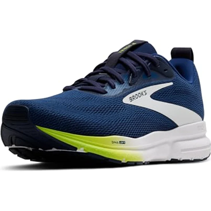 Brooks Trace 4 Herren Laufschuhe, neutrale Dämpfung, atmungsaktives Mesh, Blau, EU 42 UK 7.5 – Bild 1