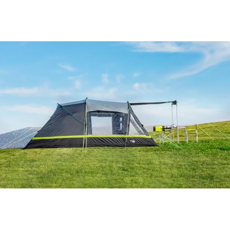 Brunner Tunnelzelt, 5-Personen Familienzelt mit 18 kg Gewicht und eingenähter Bodenwanne aus robustem PE-Material – Bild 2