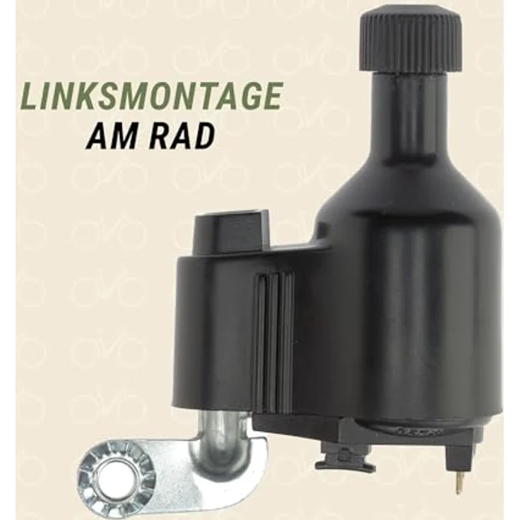 Prophete Dynamo 6 V / 3 W, Fahrradbeleuchtung mit Linksmontage und Überspannungsschutz – Bild 3