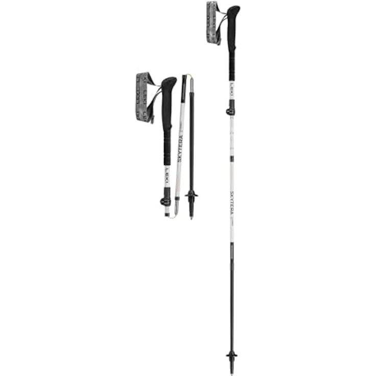 LEKI Skyterra FX Carbon SL Wanderstöcke, Ultraleicht, verstellbar, Carbon (HRC) – Bild 2