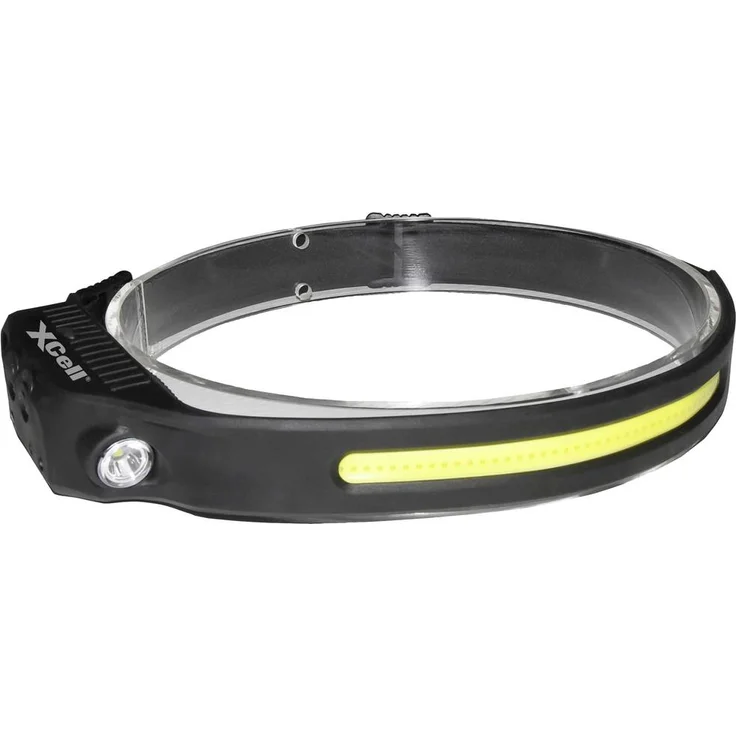 XCell H330, Akku-Stirnlampe mit 330 Lumen, 5 Lichtmodi, Bewegungssensor, leicht und bequem, Typ-C Ladeanschluss
