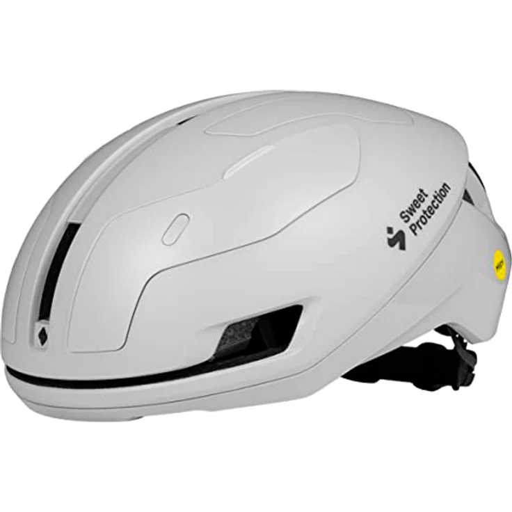 Sweet Protection Falconer Aero 2Vi MIPS Herren Fahrradhelm, Rennhelm mit abnehmbarer Belüftungsabdeckung, Weiß, M-L – Bild 1