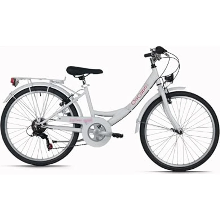 DACAPO Kinderfahrrad Balloon 24'', 6 Gänge, RH 36 cm, für Körpergröße 130-150 cm, grün – Bild 1