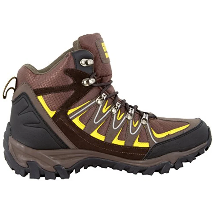GUGGEN Mountain M009 Herren Wanderstiefel, wasserabweisend, verstärkte Schuhspitze, Softshell und Leder Mix – Bild 3