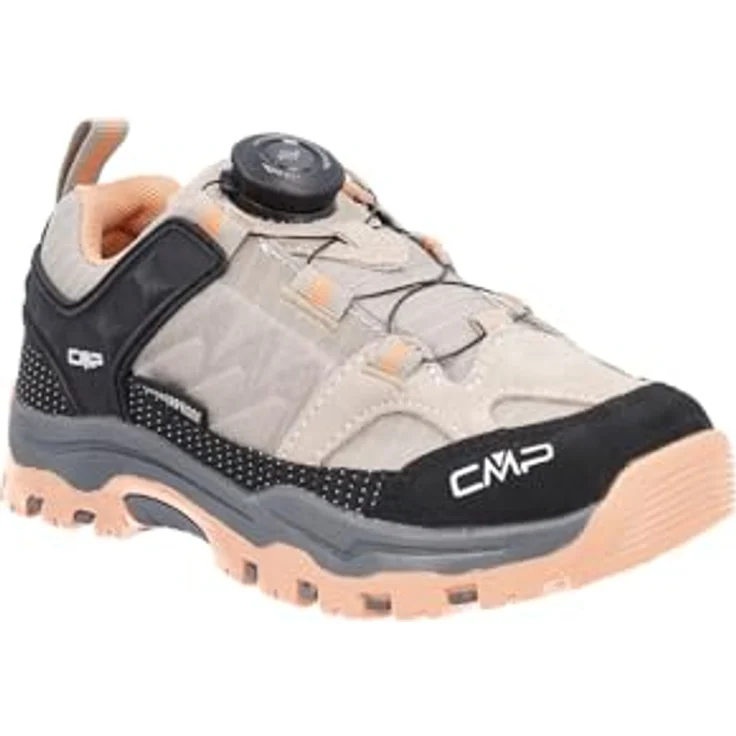 CAMPAGNOLO CMP Kiruna Wanderschuh Kinder, wasserdicht, mit hoher Dämpfung und gutem Grip, beige, Größe 31 – Bild 1