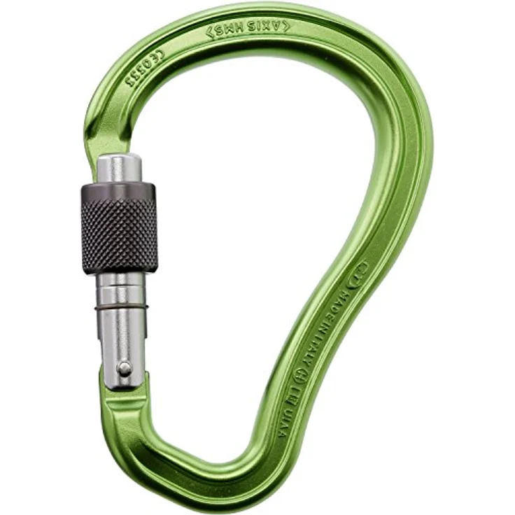 Climbing Technology Karabiner grün, langlebig und hochwertig, Einheitsgröße