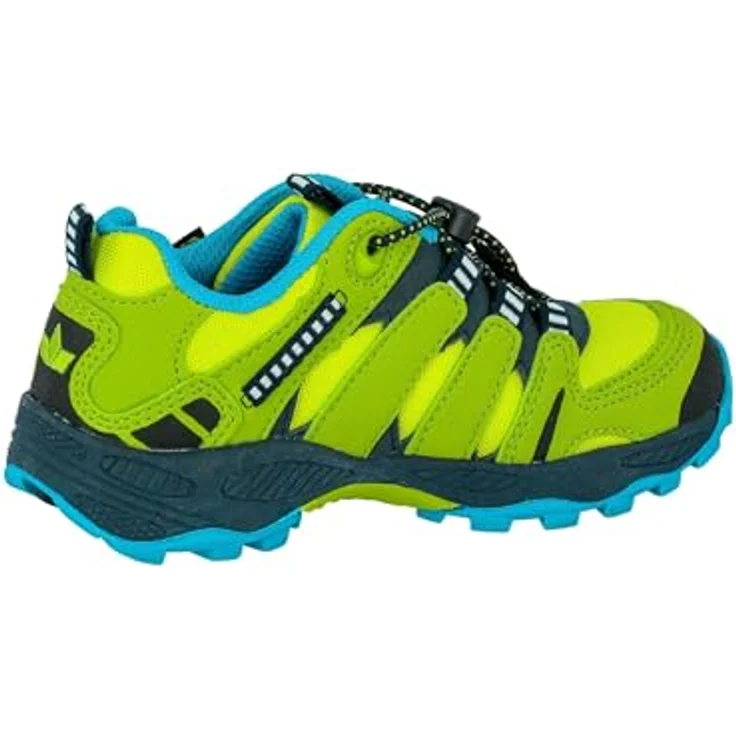 Lico Fremont Outdoorschuh, Wanderschuhe aus Nylon mit Wechselfußbett und Gummilaufsohle, schwarz – Bild 4