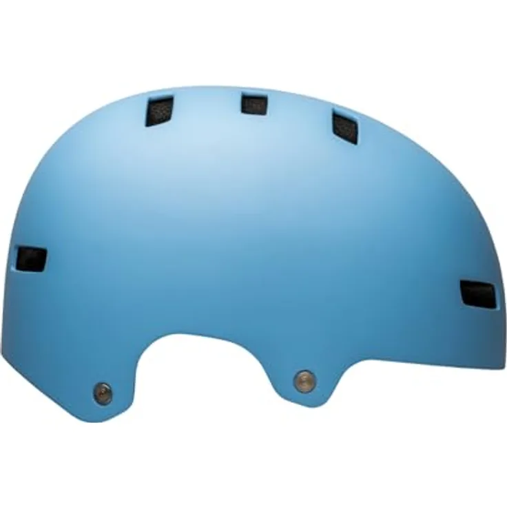 Bell LOCAL Fahrradhelm, Solid matte blue, S, klassischer Skater-Style mit Action Fit Anpassungssystem