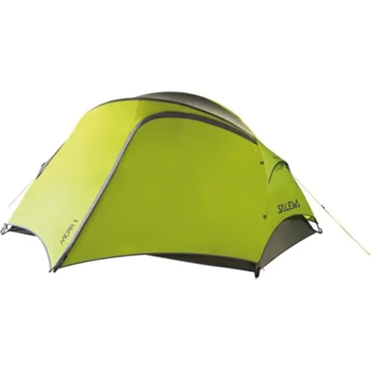 Salewa Micra II, Kuppelzelt für 2 Personen, 2.30 kg, hohe Sturmstabilität, schnell aufzubauen, inkl. Gearloft