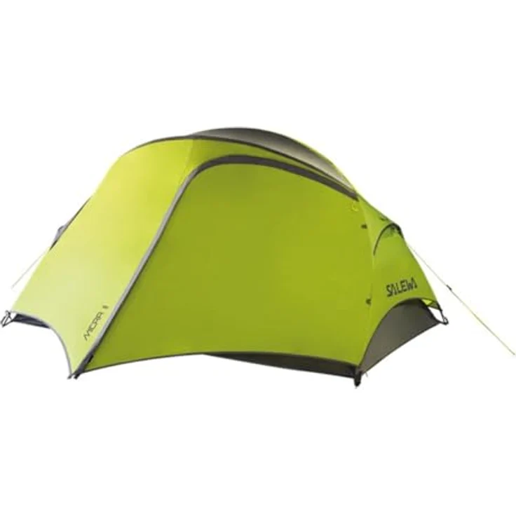 Salewa Micra II, Kuppelzelt für 2 Personen, 2.30 kg, hohe Sturmstabilität, schnell aufzubauen, inkl. Gearloft – Bild 1