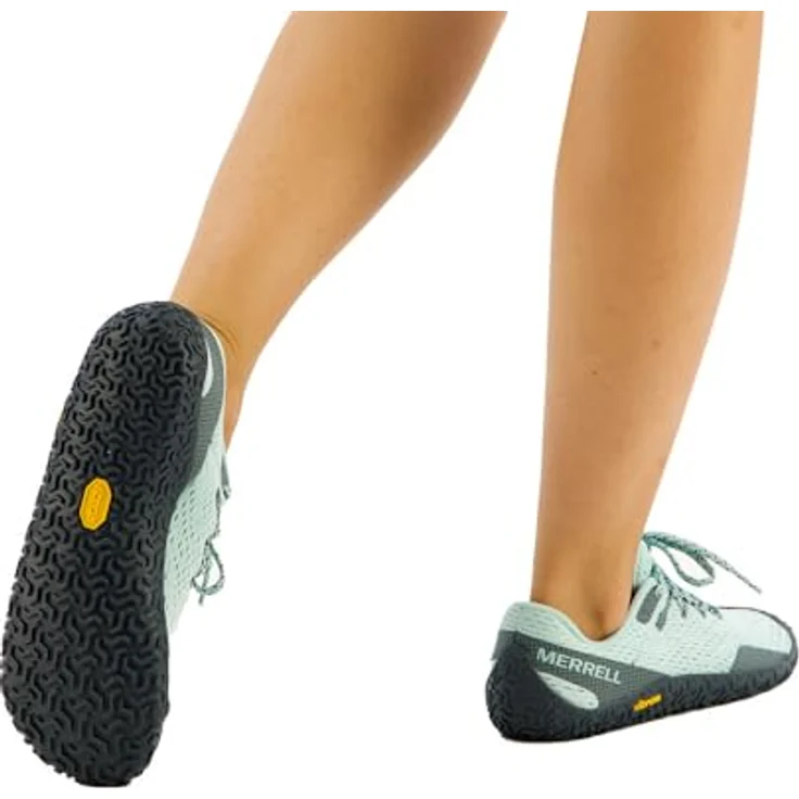 Merrell Vapor Glove 6, Damen Barfussschuhe für Trailrunning, 6 mm Höhe, atmungsaktives Grün, recycelte Materialien – Bild 8