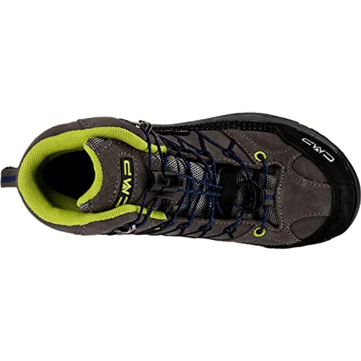 CMP Campagnolo Rigel Mid WP, Mädchen Wanderschuhe, wasserdicht und atmungsaktiv, Veloursleder, Grau, Gr. 37 – Bild 5