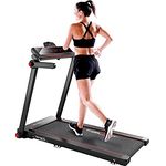 Christopeit Sport Elektrisches Laufband TM 750S – klappbarer Heimtrainer – bis 16km/h - 16 Programme - LED-Touchscreen