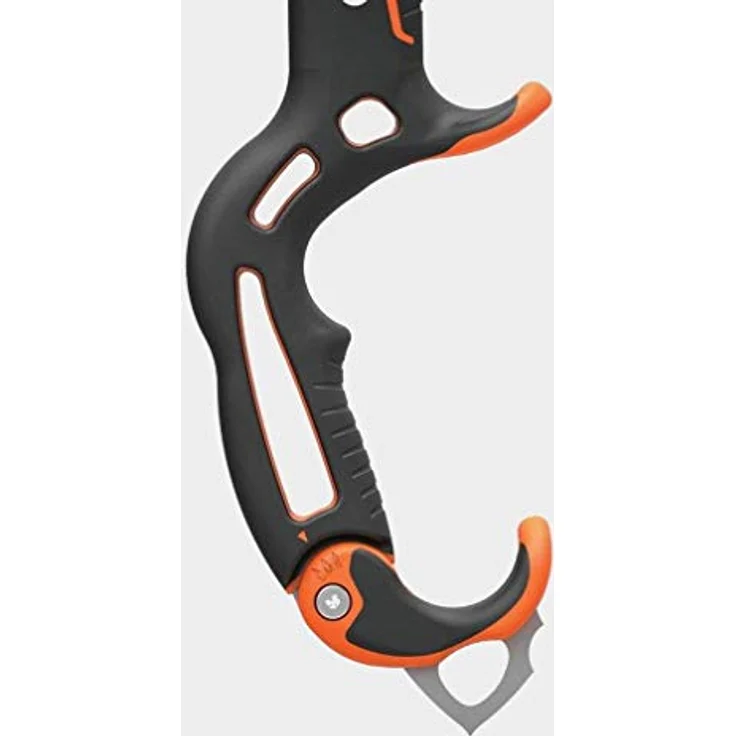 Petzl Nomic Eispickel, Black, für Eisklettern und Drytooling, auswechselbare Haue und Schaufel/Hammer – Bild 3