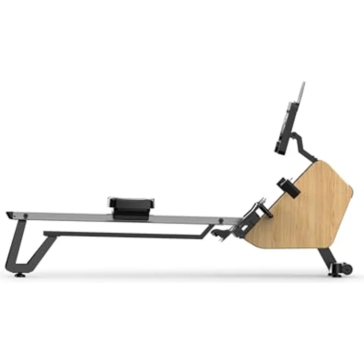 HAMMER Rudergerät RowTech Smart NorsK, edles Holz-Design, 10,1" Touch-Display, 20 Programme, innovativer Rudergriff – Bild 3