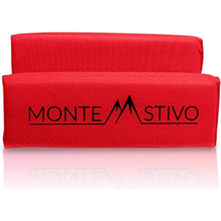Monte Stivo® Expedition, 4-fach faltbare Outdoor-Sitzmatte 30x40 cm für Kinder und Erwachsene, rot, ideal zum Wandern und Picknick – Bild 3